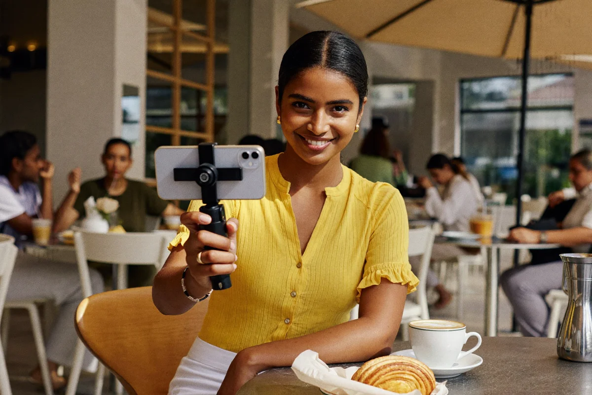 Social media apps on a smartphone